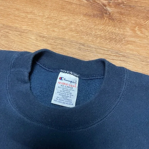 Vintage champion reverse weave